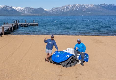 Fourth of July trash at Lake Tahoe beaches to be cleaned up by robots